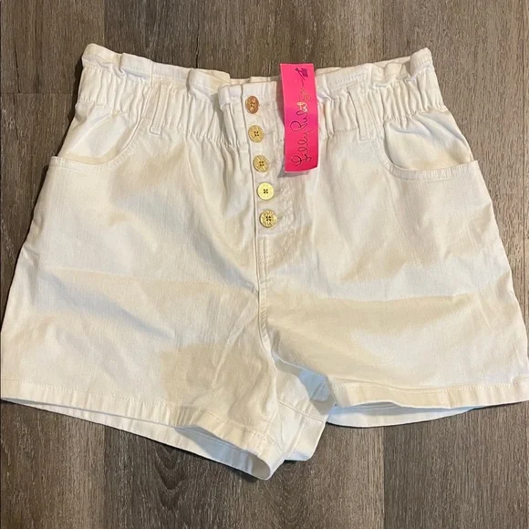 Lilly Pulitzer Neva High Rise Stretch- Resort White- Size 12